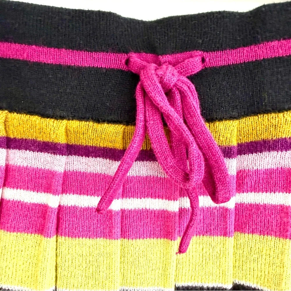 🔮MISSONI x Target Girls Stripes Knit Cardigan Skirt Set Size S - Picture 5 of 7